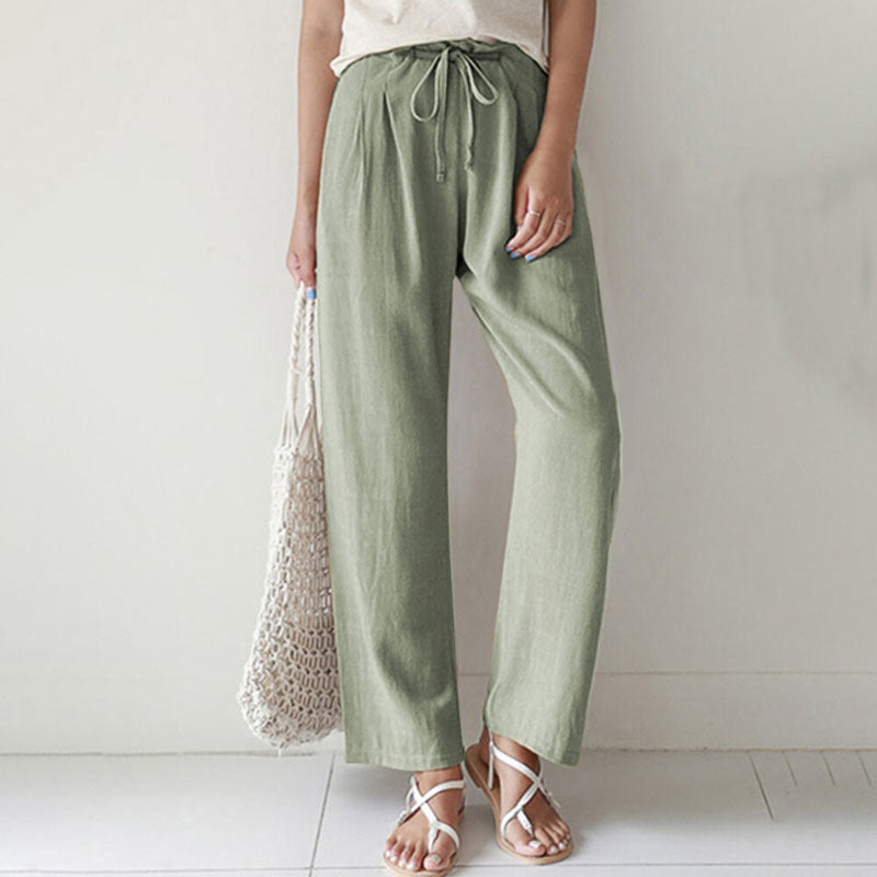 Vara - Relaxed Drawstring Trousers