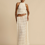 WENDY - Strap Top and Skirt Ensemble
