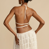 WENDY - Strap Top and Skirt Ensemble
