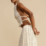 WENDY - Strap Top and Skirt Ensemble