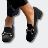 Louna™ | Elegant Buckle Moccasins
