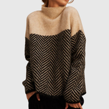Norah | Cotton Funnel-Neck Jumper