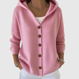 Comfort Knitted Cardigan with Hood