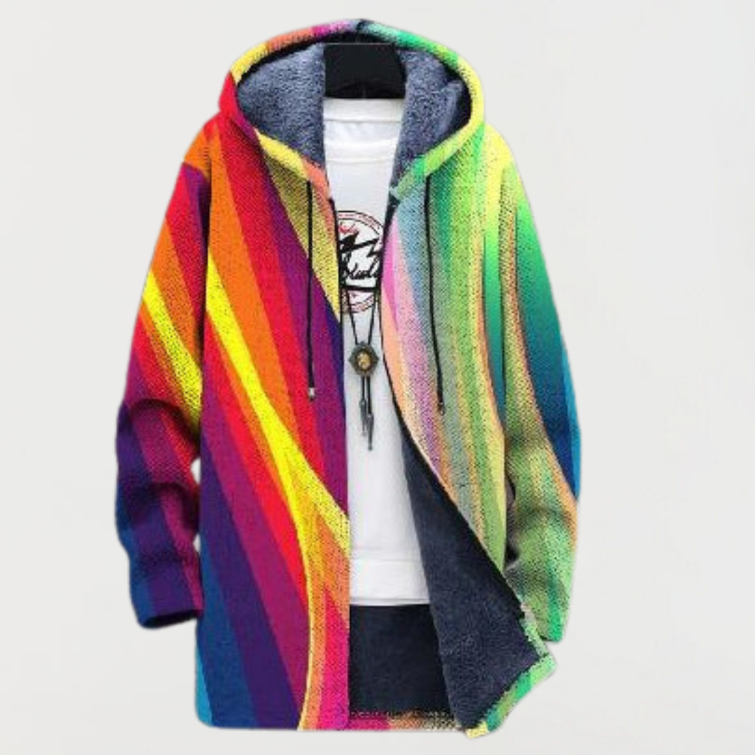 Bryony | Rainbow Stripe Sweatshirt