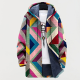 Selina | Sweatshirt with Geometric Pattern