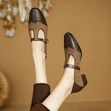 Clementine - Vintage Buckle Shoes