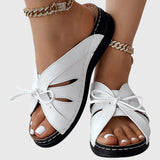 Darcy - Chic Slip-On Sandals with Strap