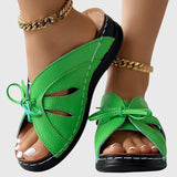 Darcy - Chic Slip-On Sandals with Strap
