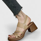 Celeste - Elegant Cross-Strap Sandals