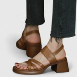 Celeste - Elegant Cross-Strap Sandals