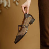Clementine - Vintage Buckle Shoes