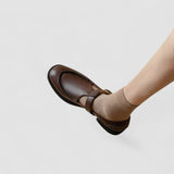Zhelynne | Square-Toe Orthopaedic Mary Jane Shoes