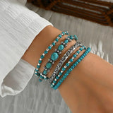 Imke | Bracelet Set in Turquoise