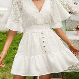 Carole - Boho Lace Dress
