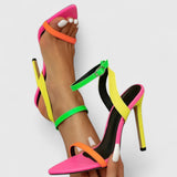 Olive - Stiletto-Heel Pumps