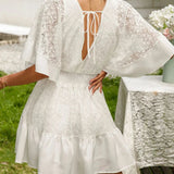 Carole - Boho Lace Dress