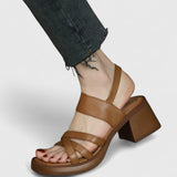 Celeste - Elegant Cross-Strap Sandals
