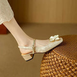 Scarlett - Elegant Shoes with Floral Detail