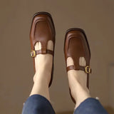 Lucy - Vintage-Style T-Bar Shoes