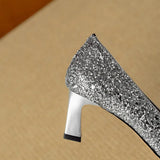 Victoria - Sparkling Court Shoes