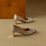 Victoria - Sparkling Court Shoes