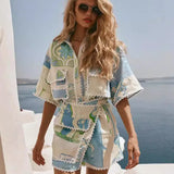 Solene - Patchwork Chic Ensemble