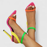 Olive - Stiletto-Heel Pumps