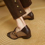 Clementine - Vintage Buckle Shoes
