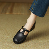 Lucy - Vintage-Style T-Bar Shoes