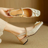 Scarlett - Elegant Shoes with Floral Detail