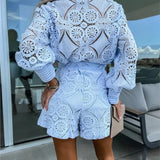 Lesley - Elegant Lace Ensemble