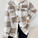 Martin | Elegant Checked Fleece Jacket