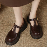 Jane - Vintage T-Bar Shoes