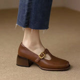 Lucy - Vintage-Style T-Bar Shoes