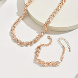 Heidrun | Wheat Ear Jewellery Set
