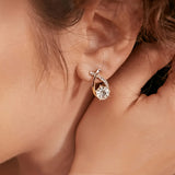 Ilka | Cross Pendant Earrings