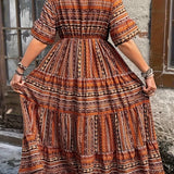 Joraine - Flowing Ethnic Dress