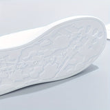 Chic White Trainers with Lightweight Comfort