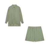 Elizabeth - Light Shirt and Shorts Ensemble