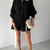 Elizabeth - Light Shirt and Shorts Ensemble