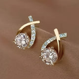 Ilka | Cross Pendant Earrings
