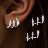 Saskia | Triple Hoop Earrings