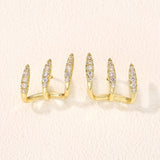 Saskia | Triple Hoop Earrings