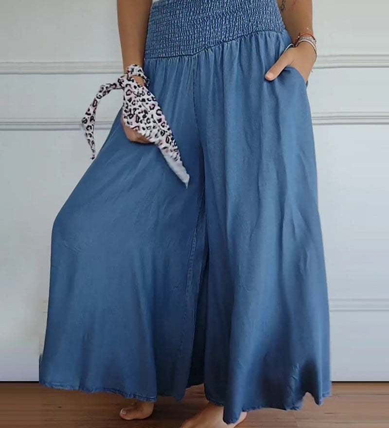 MIRA - Elastic-Waist Trousers