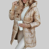 Cecilia | Elegant Hooded Autumn Coat