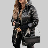 Cecilia | Elegant Hooded Autumn Coat