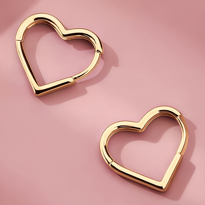 Janina | Small Heart Earrings
