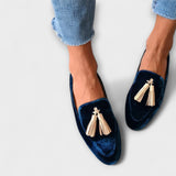 Quinnlyn™ | Vintage Fringe Moccasins