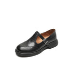 Eleanor | Elegant Leather Mary Janes