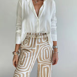 Lysa - Comfortable, Elegant Ensemble (FREE Belt)